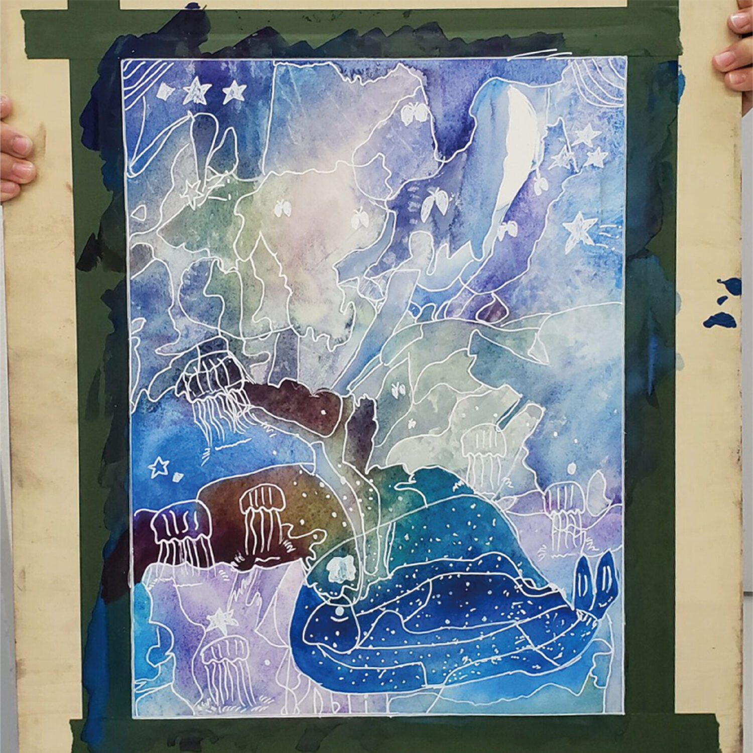 こども絵画工作
